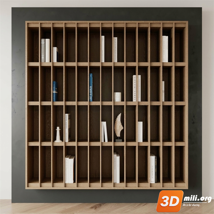 Bookcase Skp Files